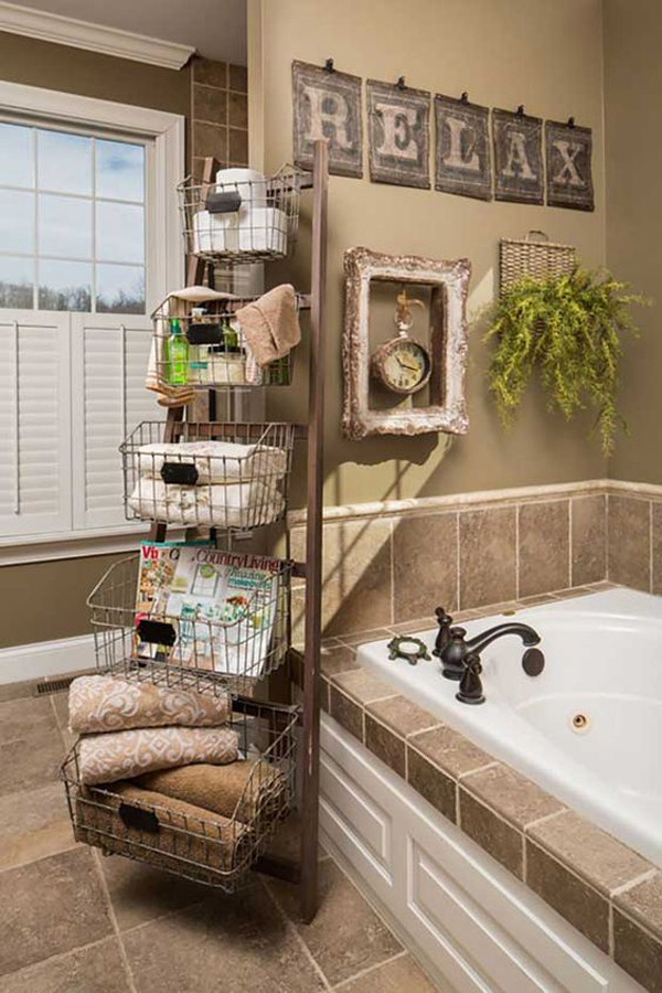 Diy Rustic Bathroom Ideas With Natural Elements Homemydesign