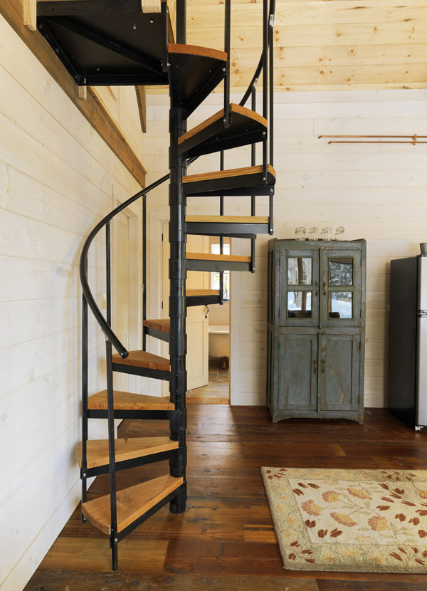 rusticspiralstaircasedesign HomeMydesign