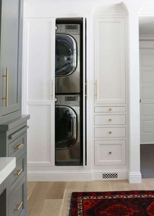 35 Smart Ways To Hide Washing Machine In Your Interiors HomeMydesign
