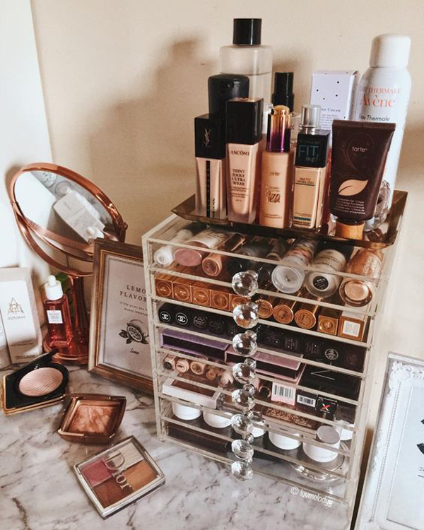 26 Trendy Makeup Organization Ideas You Need To Try HomeMydesign