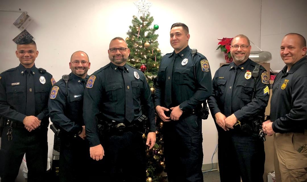 Upper Nazareth Township honors police officers The Home News