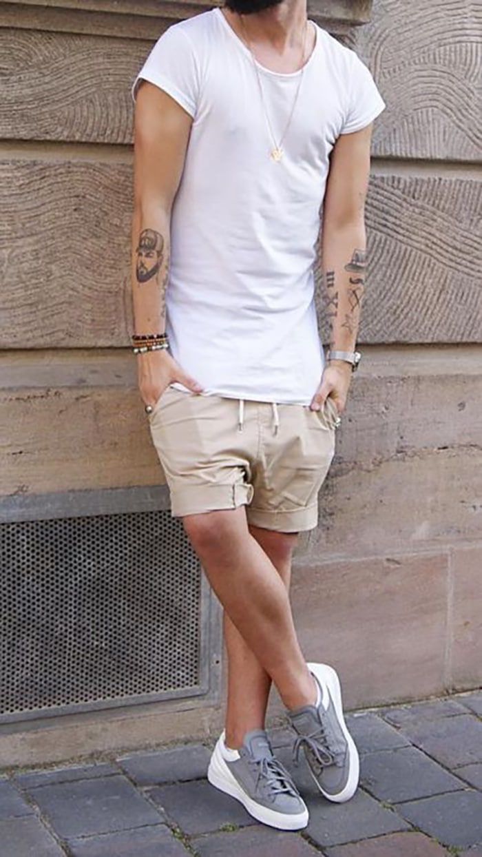Looks Masculinos com Bermuda 2018, Vem se Inspirar! Homens que se Cuidam