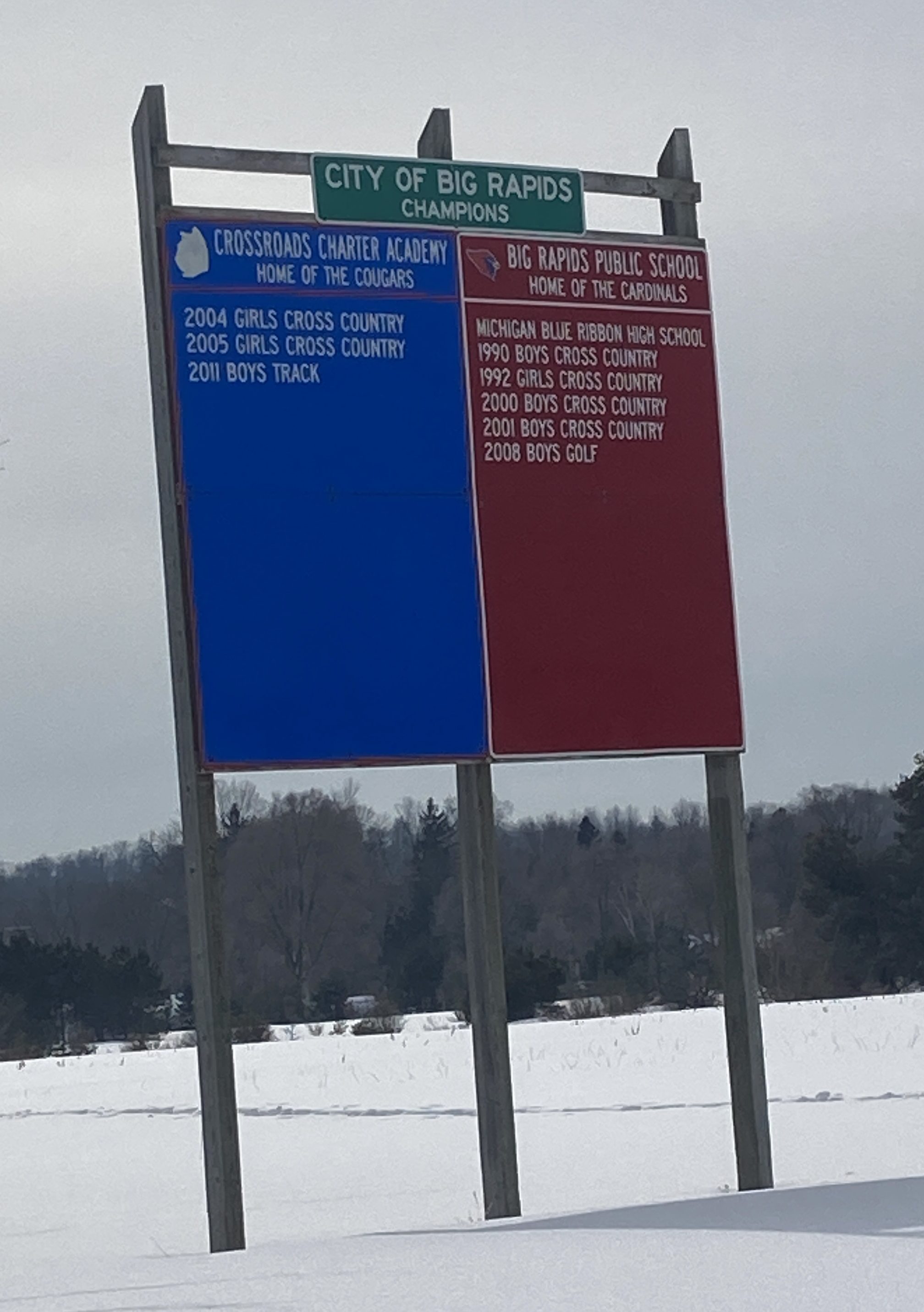 Big Rapids Michigan Home of the Home of Signs