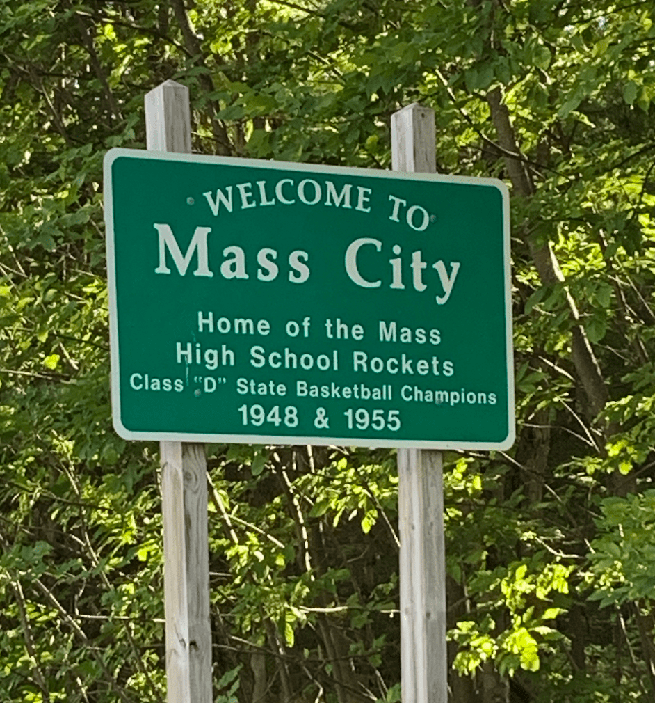 Mass City Michigan Home of the Home of Signs