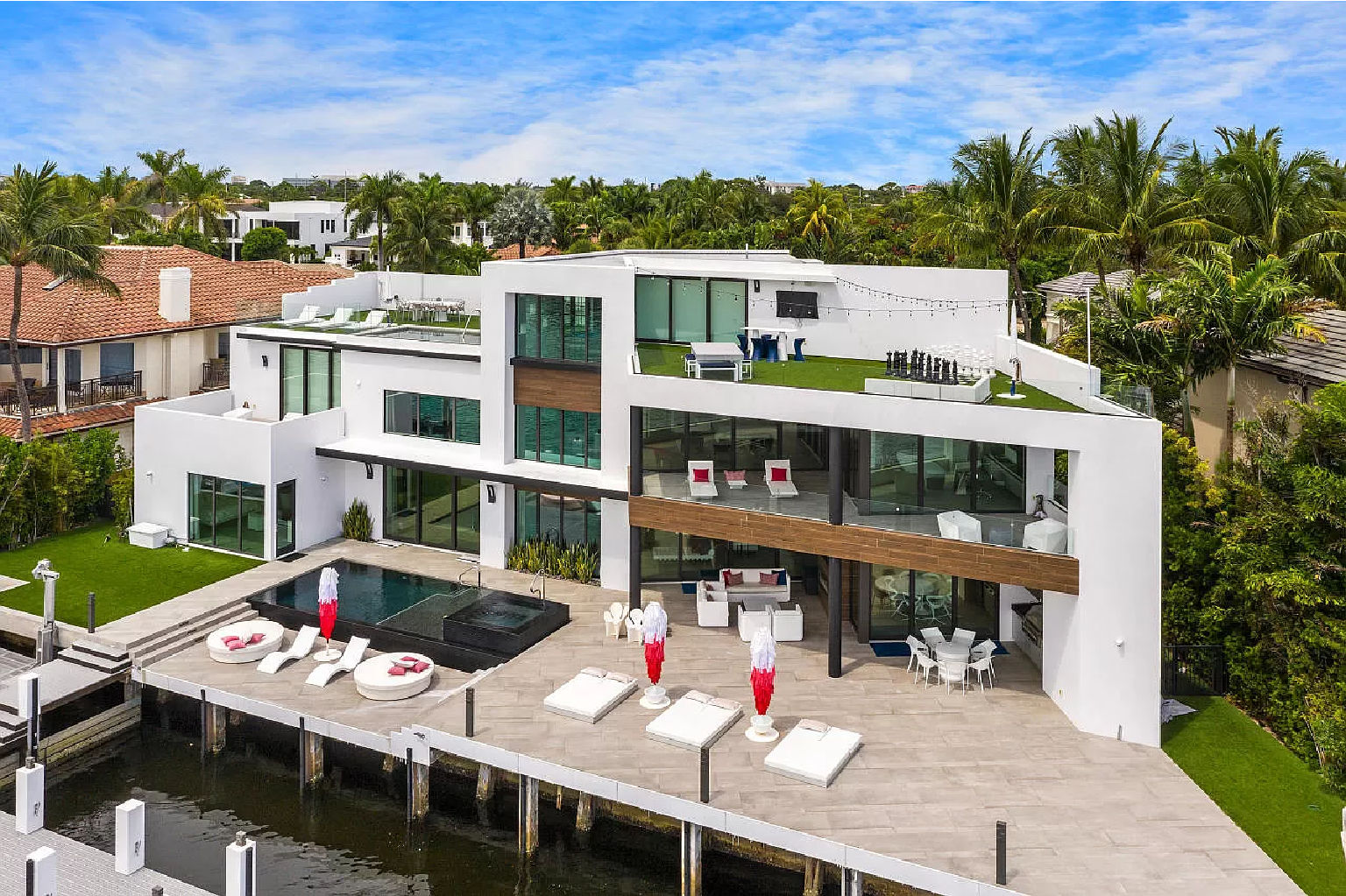 Home Of The Day Ultra Modern Direct Intracoastal Gem In Boca Raton