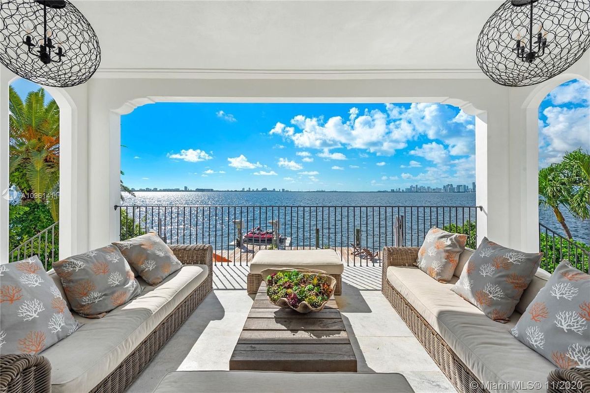 Home Of The Day Breathtaking Island Home In Miami's North Bay Village