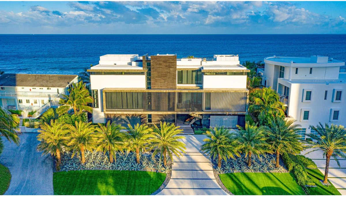Home Of The Day A Majestic Oceanfront Estate in Coveted Highland Beach