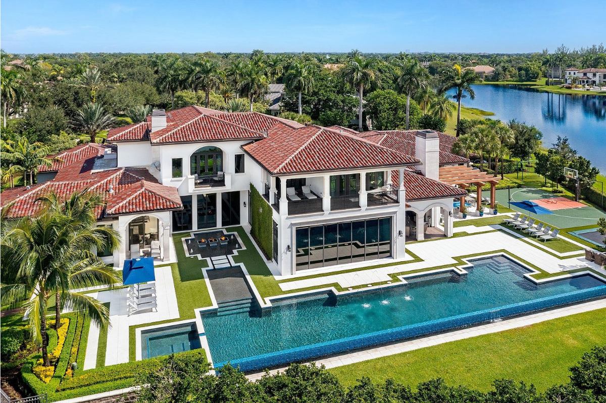 Home Of The Day Luxury Defined In Weston's Windmill Ranch Estates