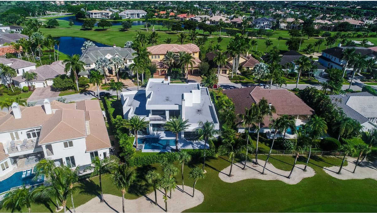 Home Of The Day Modern Luxury In Boca Raton's St Andrews Country Club