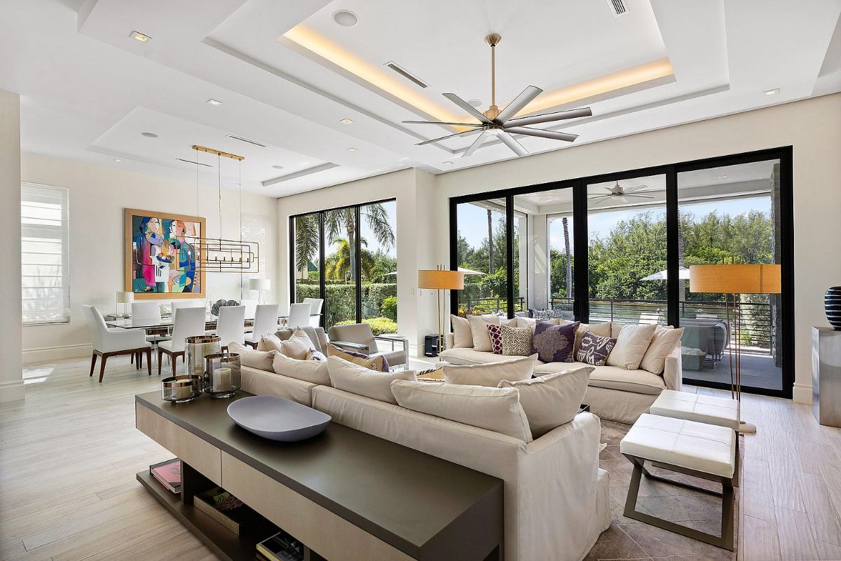 Home Of The Day An Impressive Townhome With Intracoastal Views In