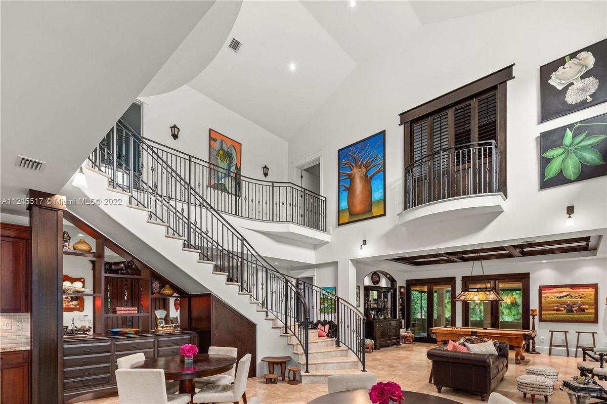 Home Of The Day Checkout This Sprawling CustomBuilt Miami Estate