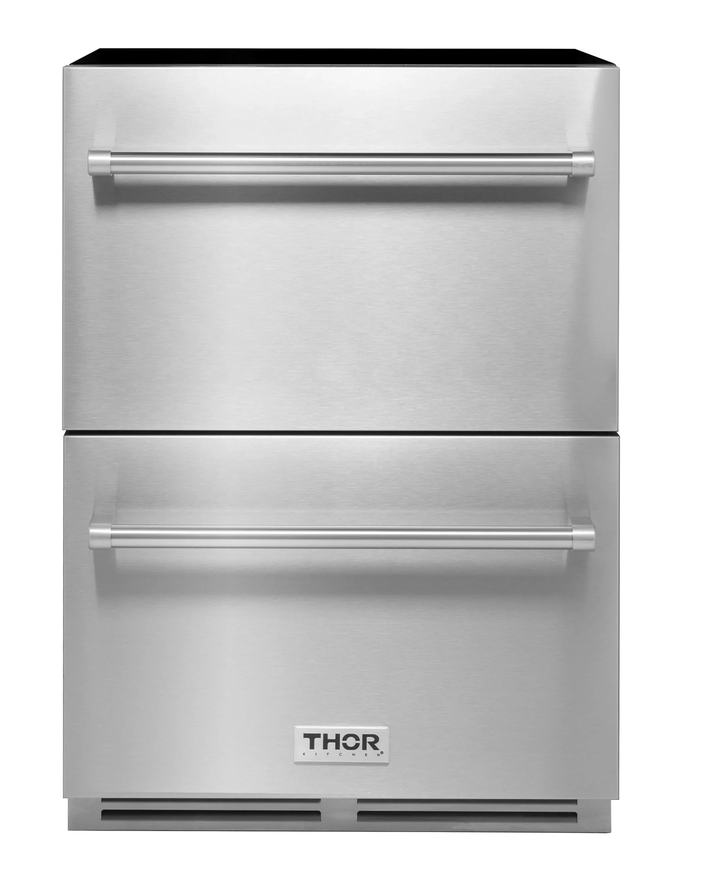 Thor Kitchen 24Inch Indoor Outdoor Freezer Drawer in Stainless Steel