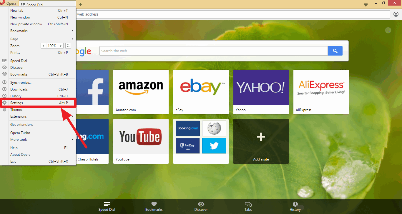 Homepage Ninja How To Use a Custom Homepage with the Opera Web Browser