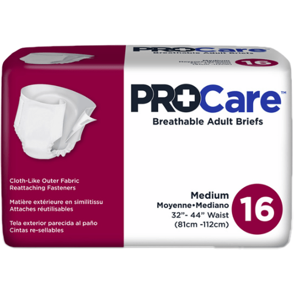 ProCare Breathable Adult Briefs Homepro Medical Supplies