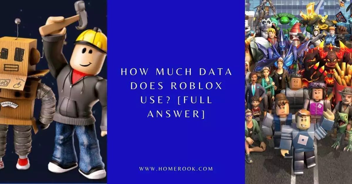 How Much Data Does Roblox Use? [FULL ANSWER] Home Rook