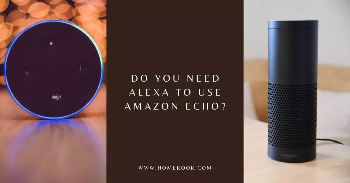 Do you need Alexa to use Amazon Echo? Home Rook