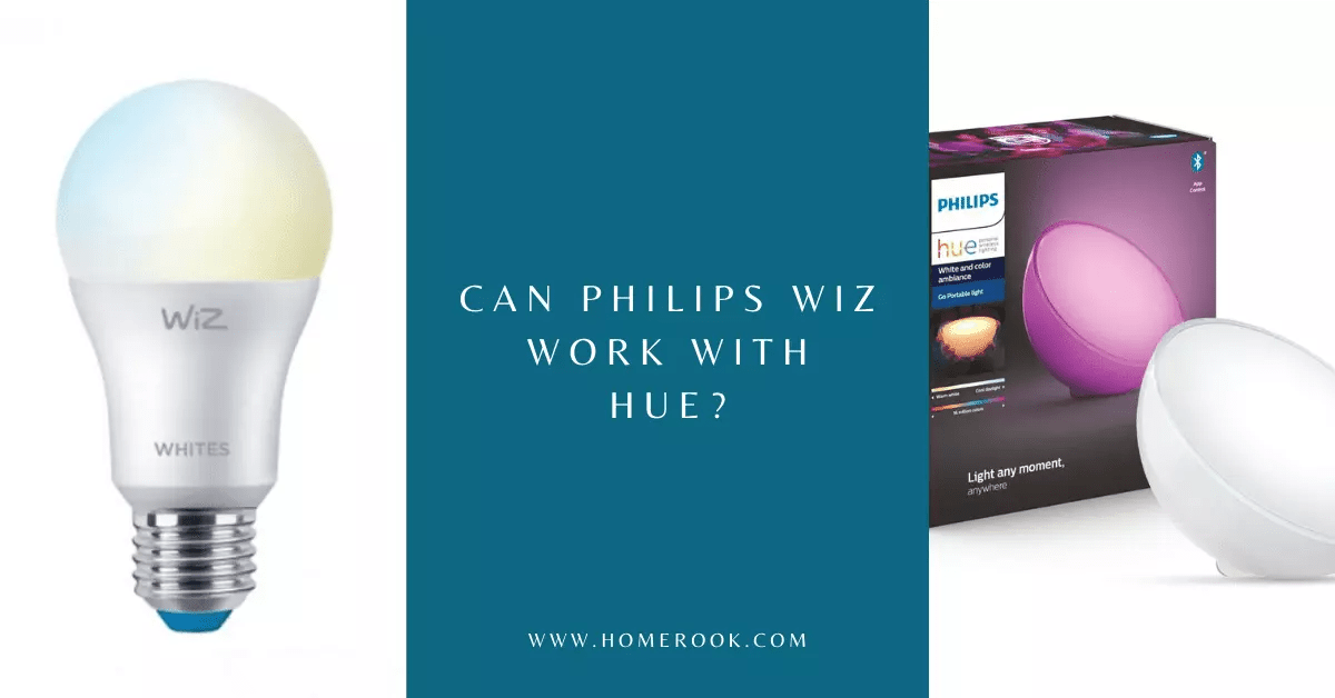 Can Philips WiZ work with Hue? Home Rook