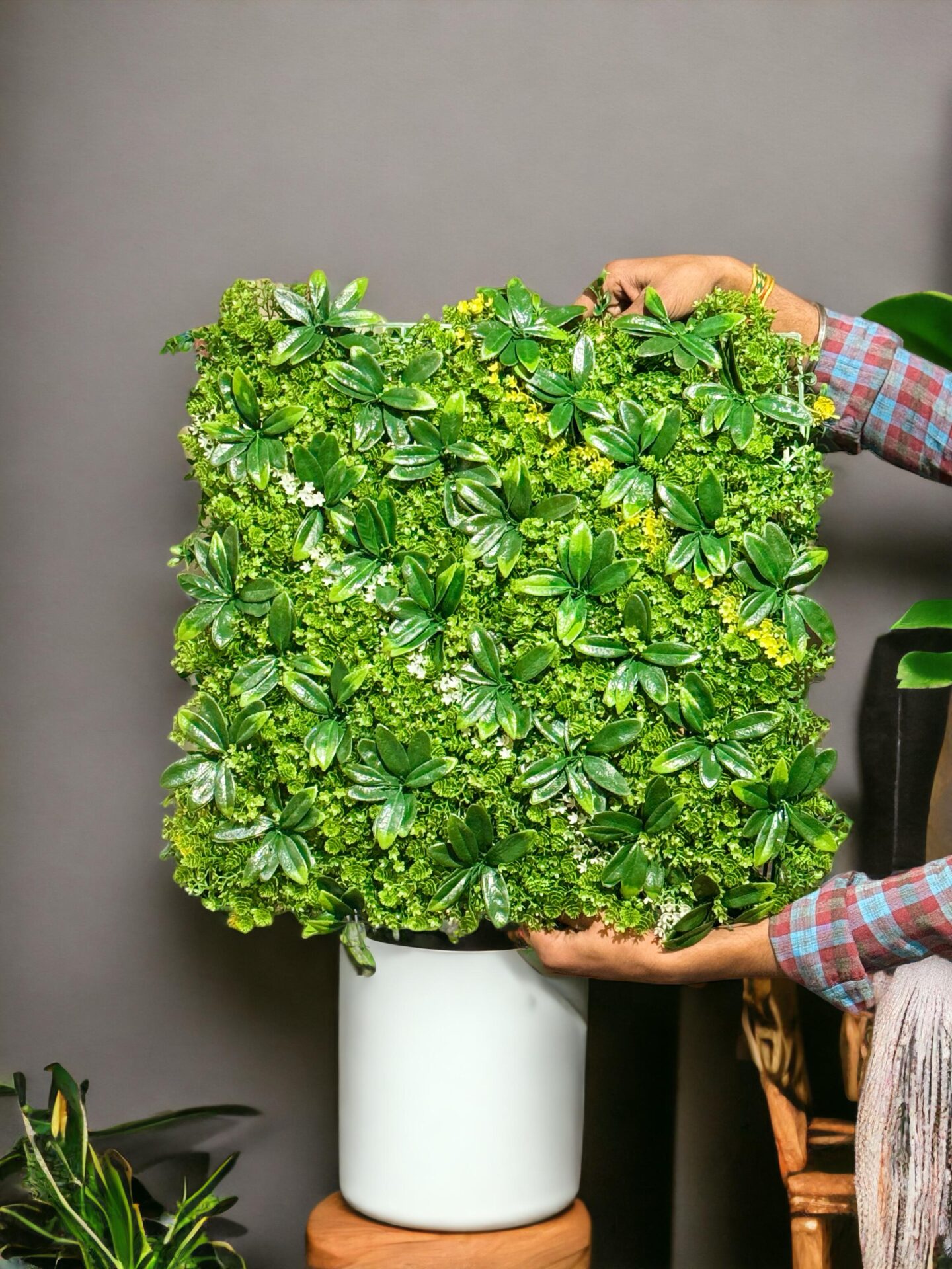 Decorative Vertical Garden Panel Home Sajawat