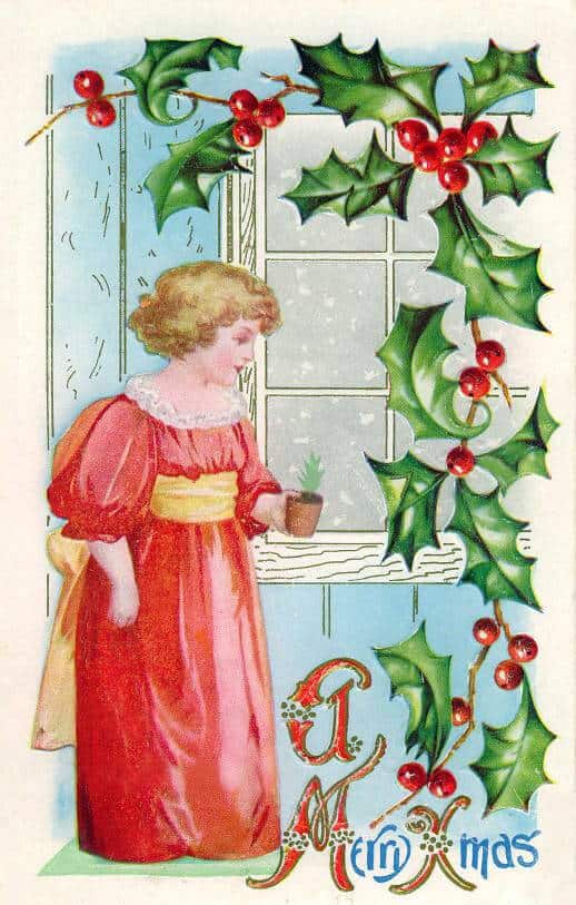 Vintage Christmas Clip Art Homeschool Base