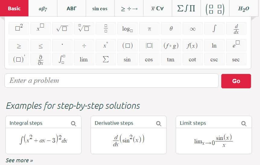 A Free Alternative To Wolfram Alpha That Shows All The Steps