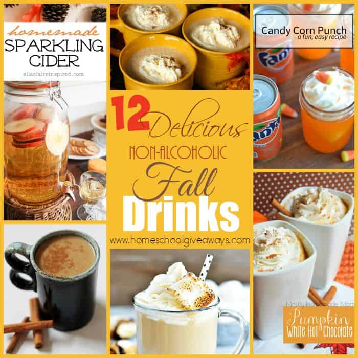 12 DELICIOUS NonAlcoholic Fall Drinks