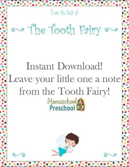 Free Note From the Tooth Fairy