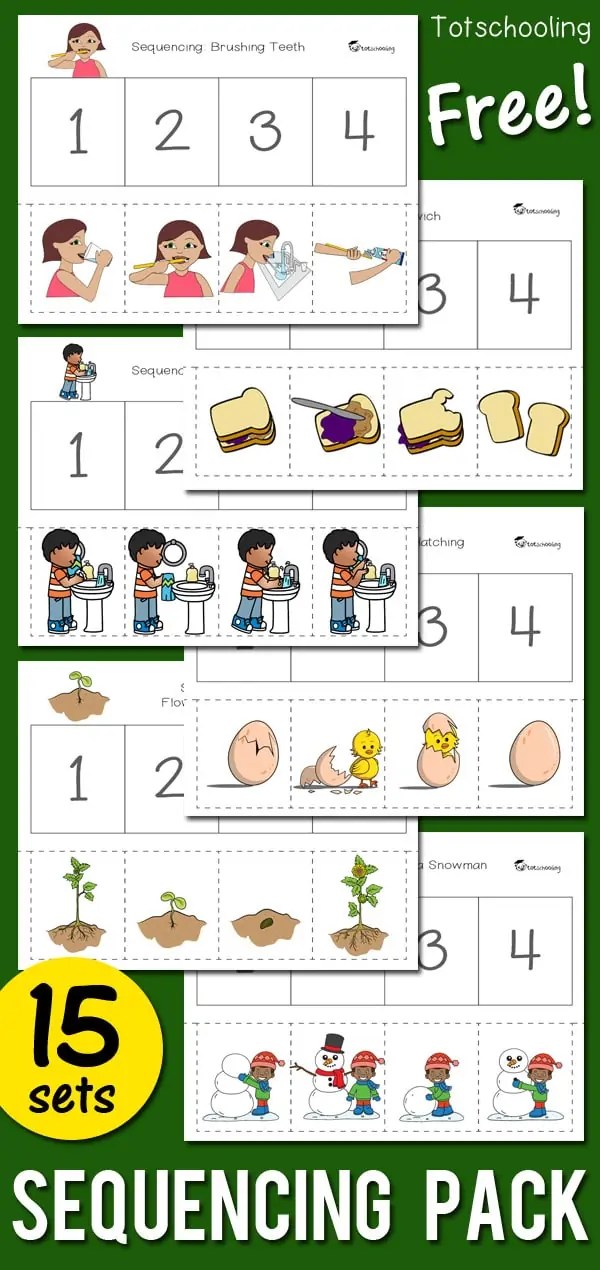 FREE Sequencing Activity Pack