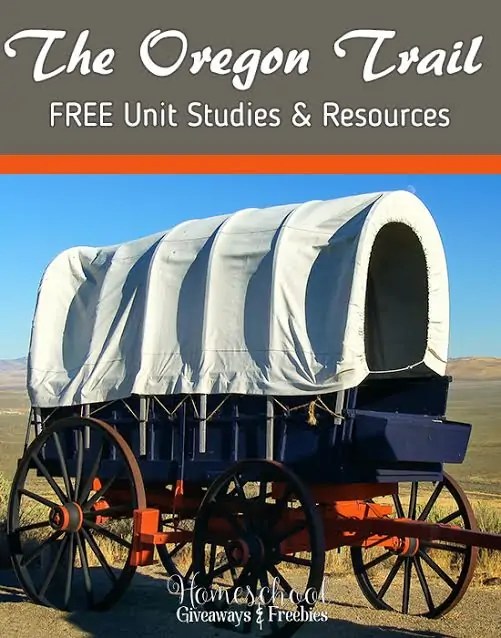 FREE Pioneer Time Period Printables and Unit Studies