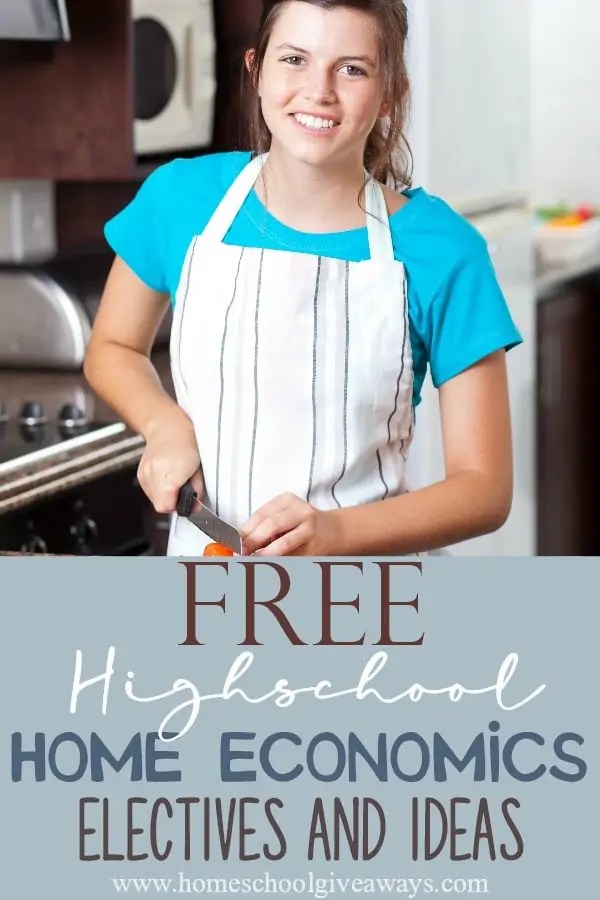 Free High School Home Economics Electives and Ideas