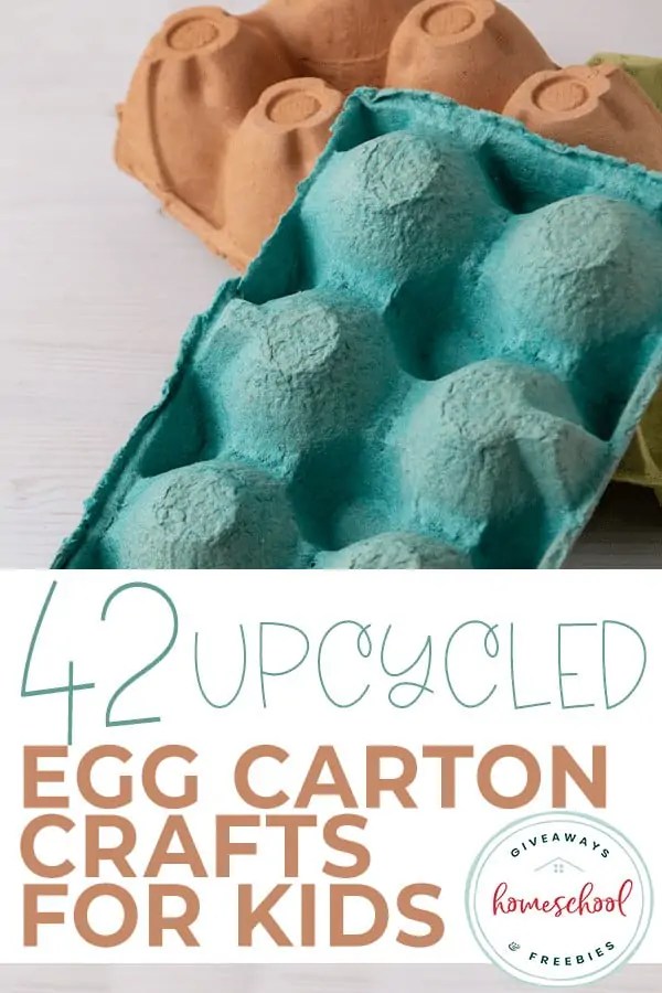 42 Upcycled Egg Carton Crafts for Kids