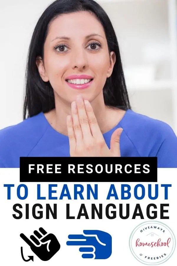 Free Sign Language Printables and Resources