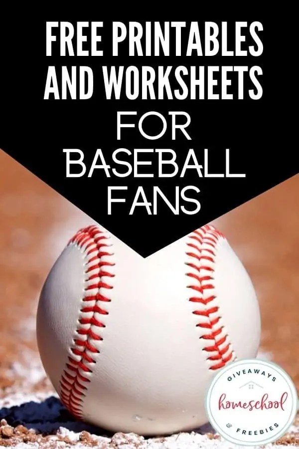 Free Printables and Worksheets for Baseball Fans