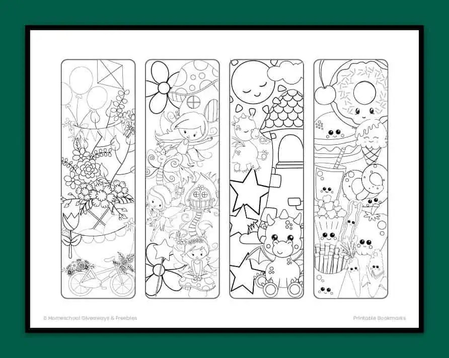 Free Printable Bookmarks for Kids (Various Themes & Subjects)