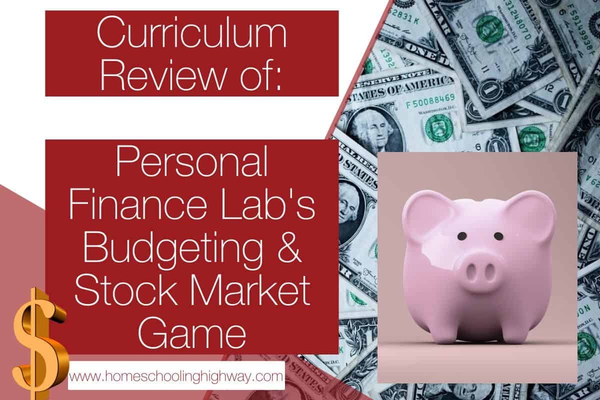 Review Personal Finance Lab Budgeting and Stock Market Game