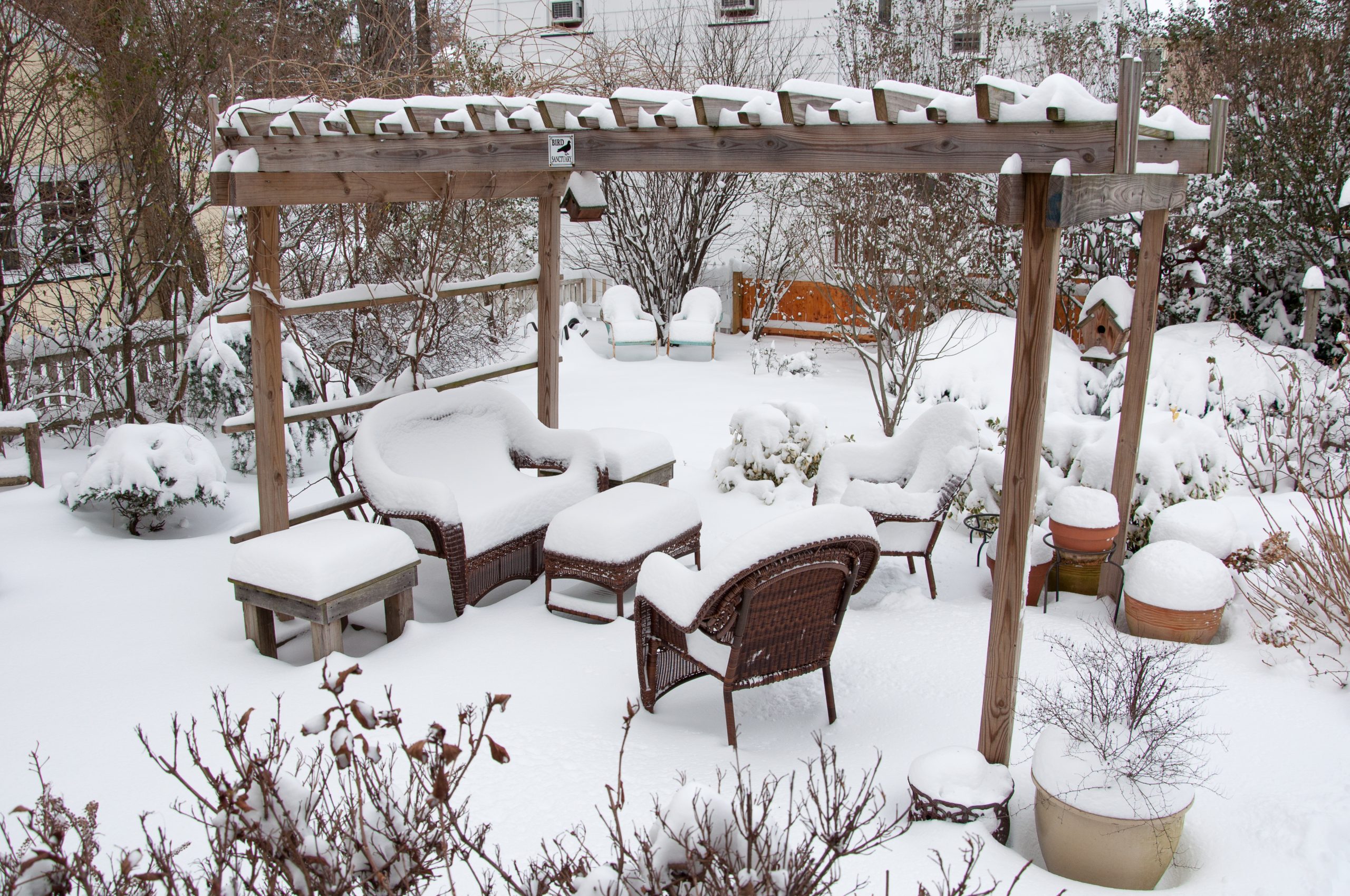 How To Take Care Of Outdoor Furniture During Winter Home Senator