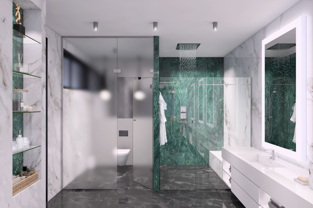Clear Vs Frosted Shower Glass Doors Which to Choose? Home Senator