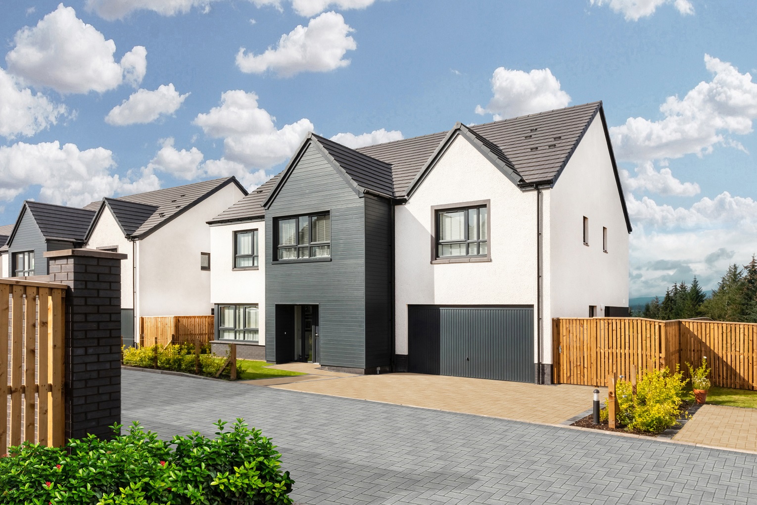 Mactaggart & Mickel Buchanan Views, Killearn Homes for Scotland
