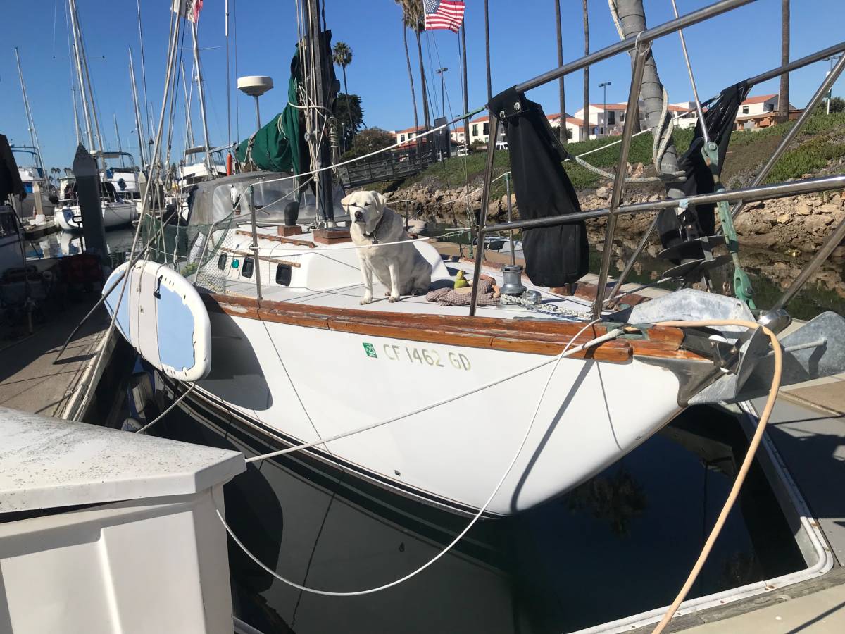(SOLD!) 1977 Dencho Marine Bluewater 39′ Sailboat For Sale Ventura, CA