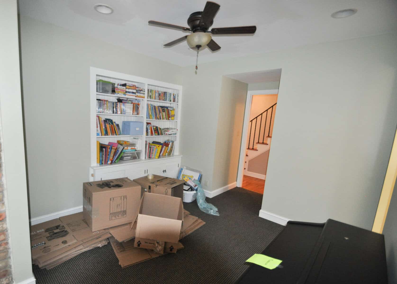 Staging Bookshelves HomesMSP Real Estate Minneapolis