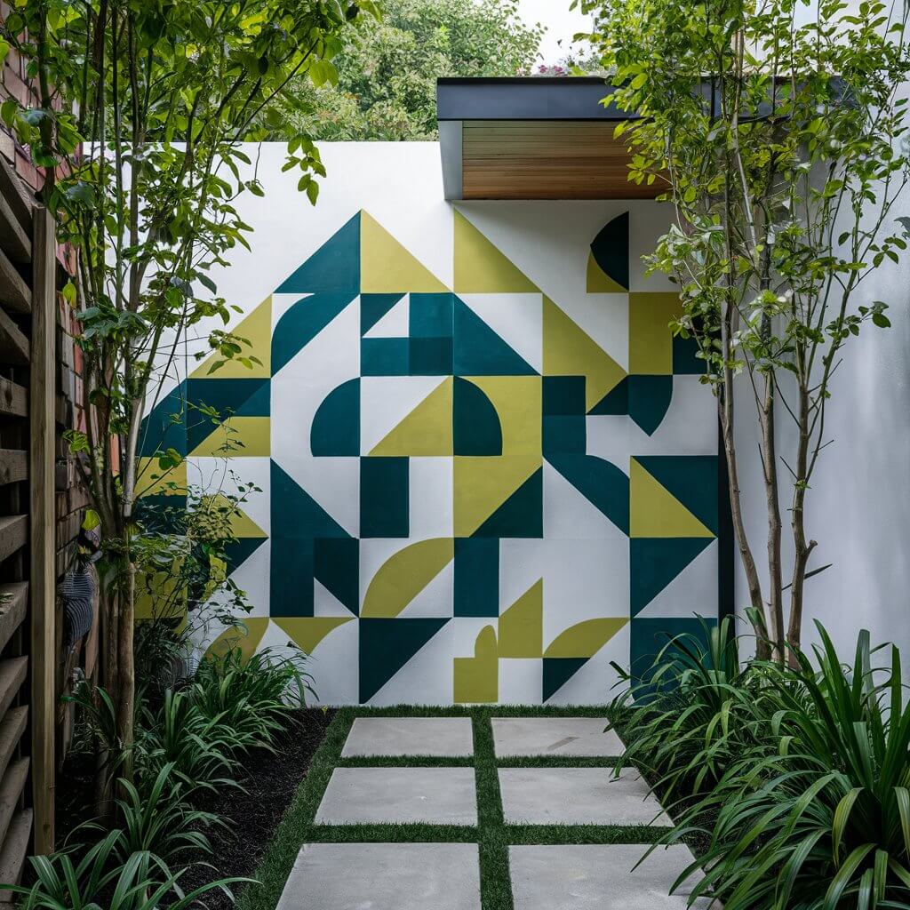 10 Inspiring Garden Wall Painting Ideas to Brighten Your Space