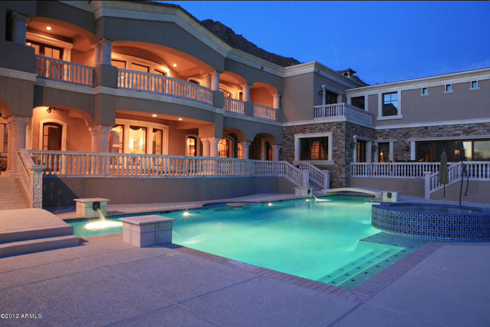 11.9 Million Newly Listed 21,000 Square Foot Mansion In Phoenix, AZ