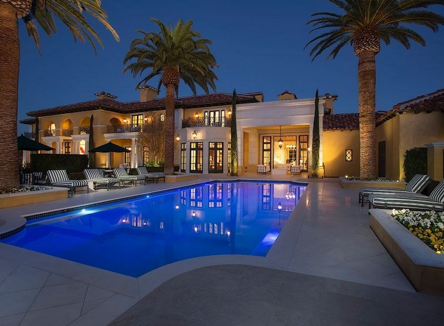 28 Million European Inspired Mansion In Las Vegas, NV Homes of the Rich