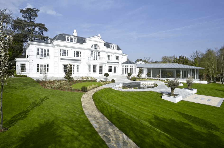 Stately 21,000 Square Foot Newly Built Mansion In Surrey, England