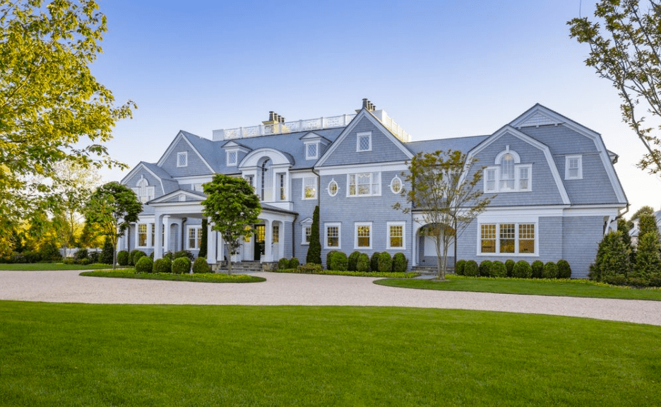 34.95 Million Newly Built Shingle Style Mansion In Southampton, NY