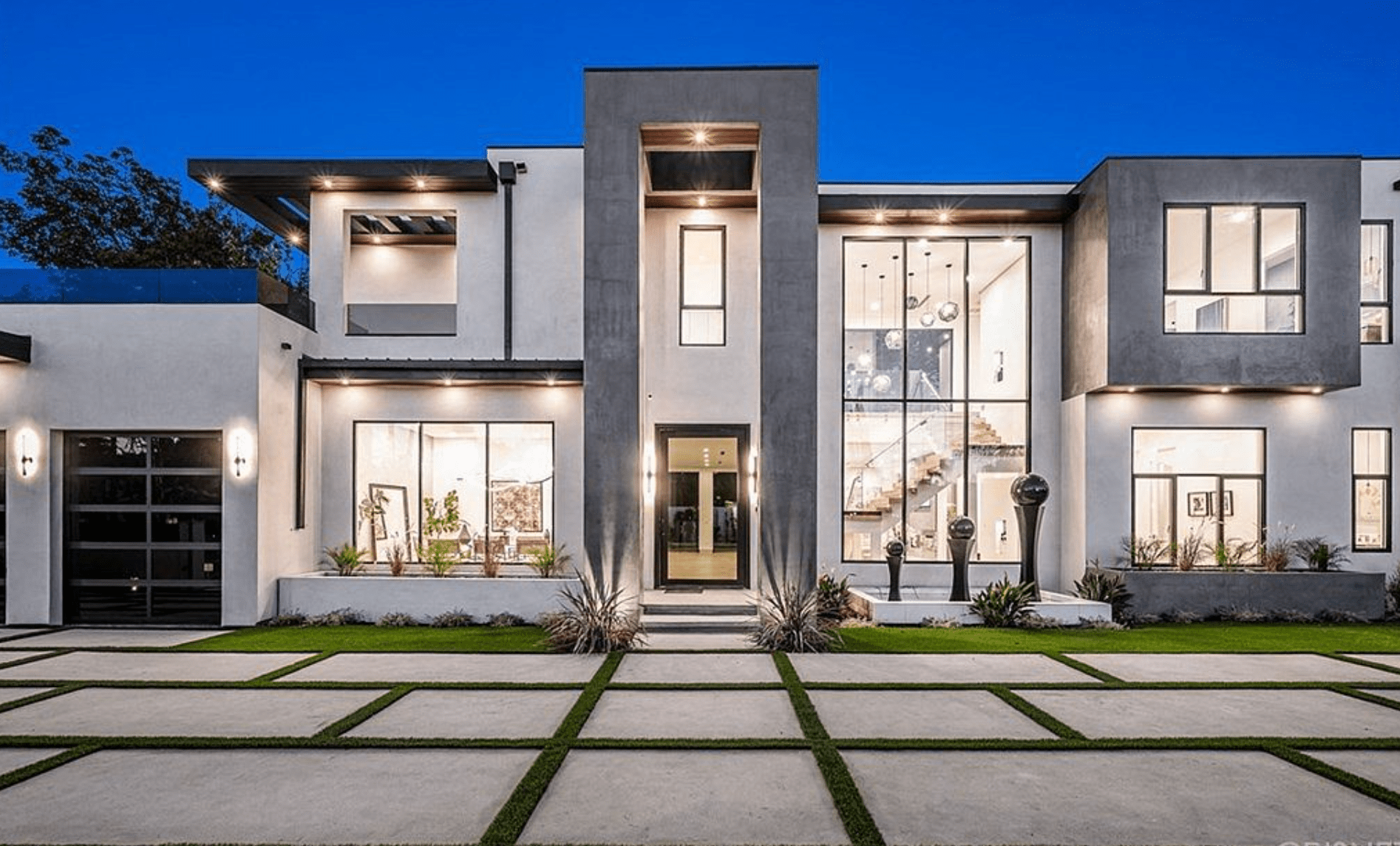 5.695 Million Modern New Build In Encino, California Homes of the Rich