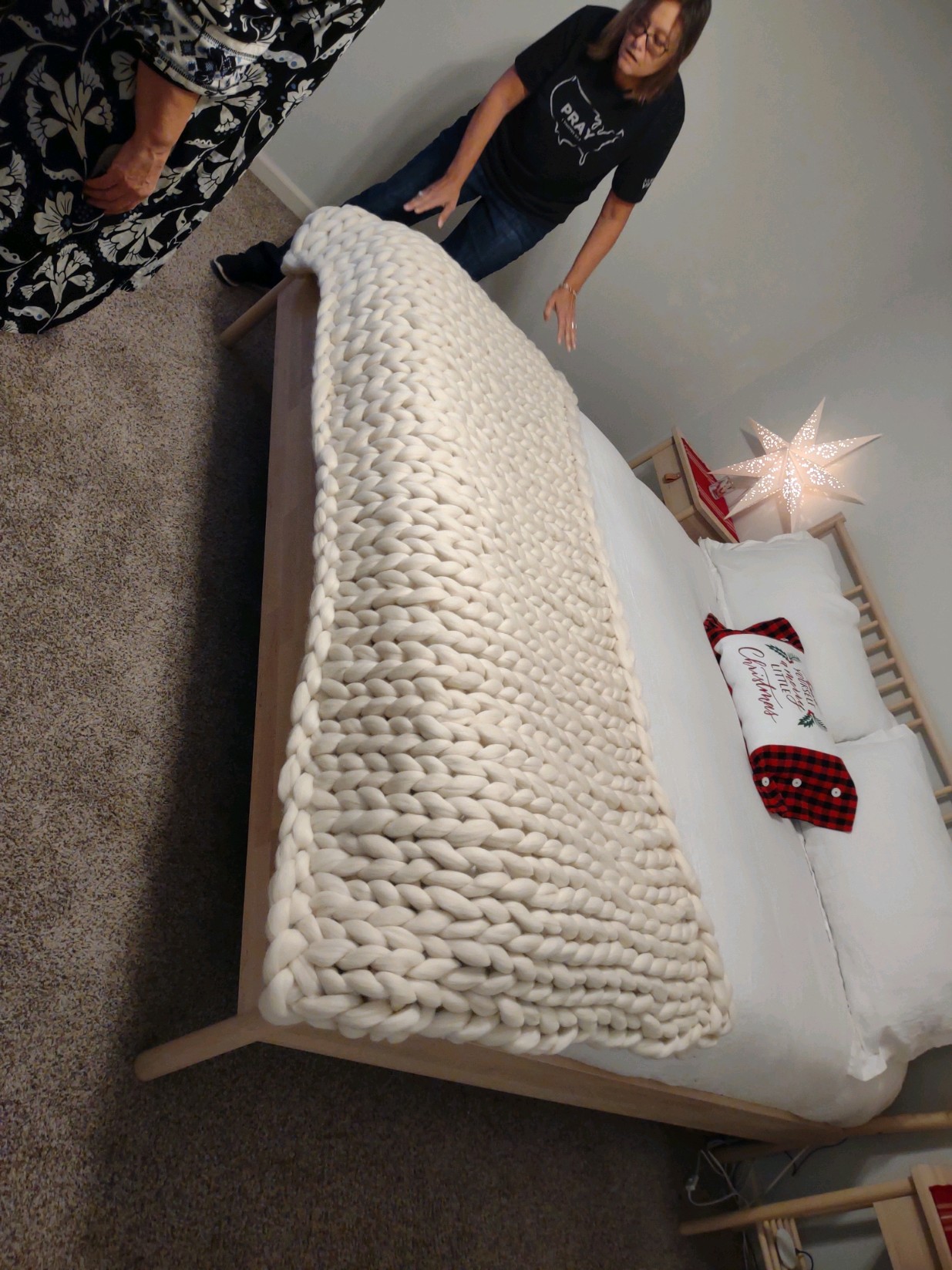 100 MERINO WOOL KING BLANKET Homespun Comforts