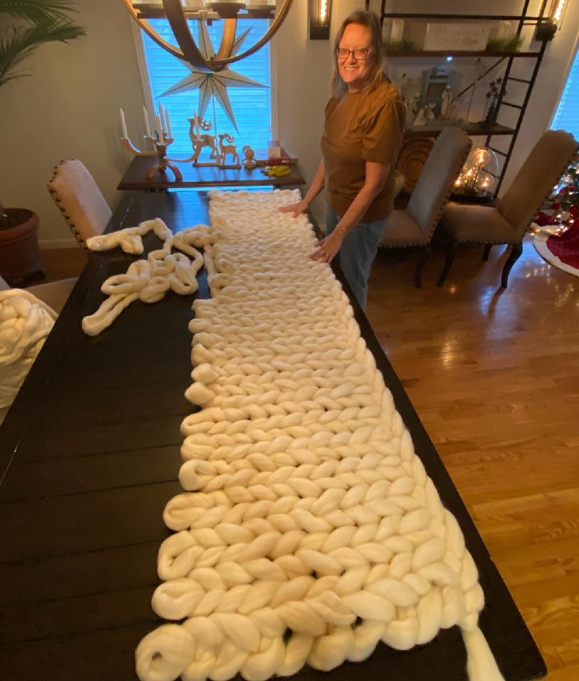 100 MERINO WOOL KING BLANKET Homespun Comforts