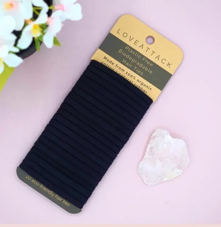 Hair Ties Biodegradable Homespun Refillery