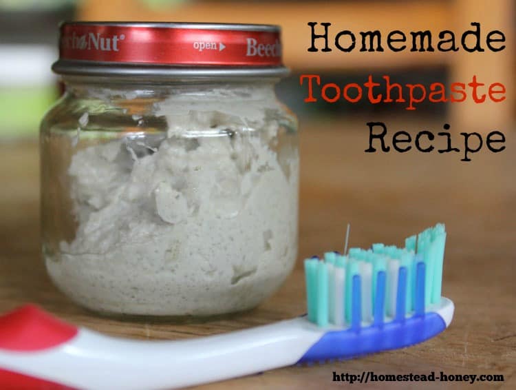 Make your own Homemade Toothpaste