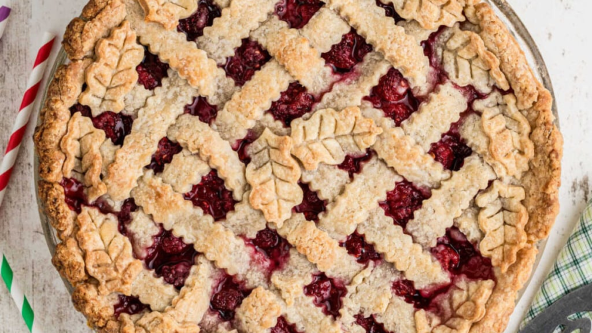 Homemade Raspberry Pie